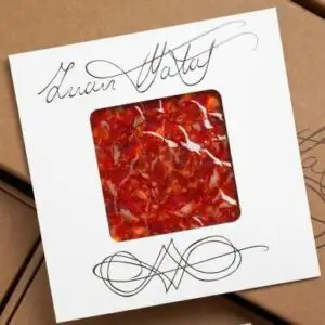 Sliced chorizo cular Iberico