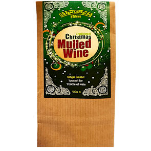 Green Saffron Mulled Wine Sugar Spices Pouch 120G