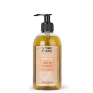 Marseille liquid soap Orange zest and Cinnamon fragrance, 400ml