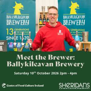 Meet the Brewer: Ballykilcavan Brewery, Sat, 10 October 2026, in Co. Laois